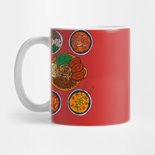 Korean foods Mug